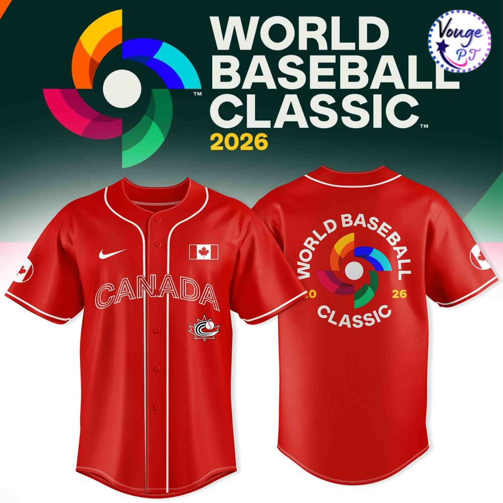 Canada Baseball - 2026 World Baseball Classic Jersey 