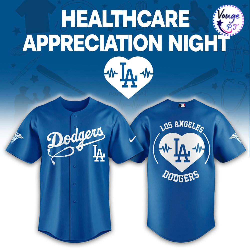 Los Angeles Dodgers Healthcare Appreciation Night Baseball Jersey 