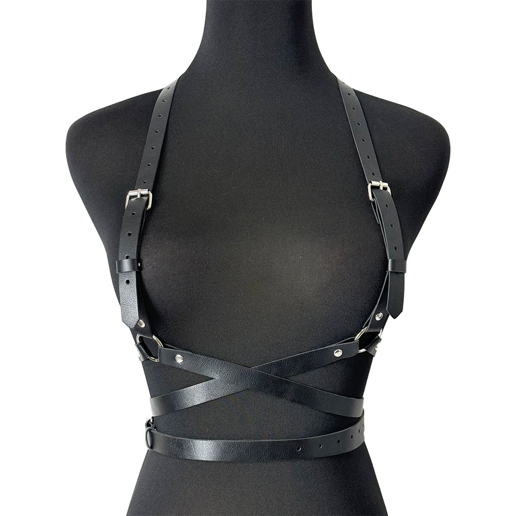 Women Punk Fashion Belt Street Style Waistband Suspenders for Women Body Harness Corset Belt Gothic Clothing Accessorie