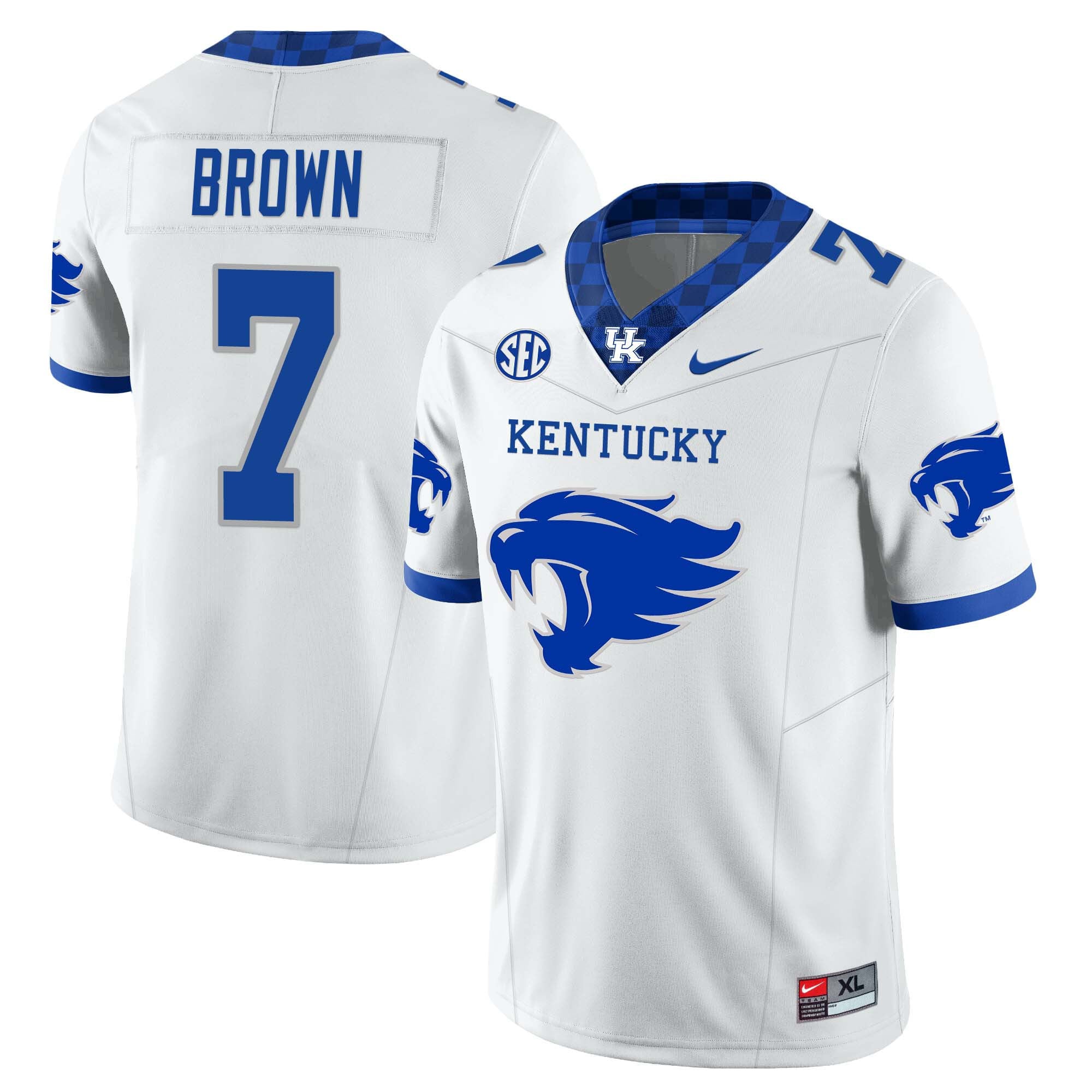 Menâs Kentucky Wildcats Football Limited Jersey â Wildcats Logo
