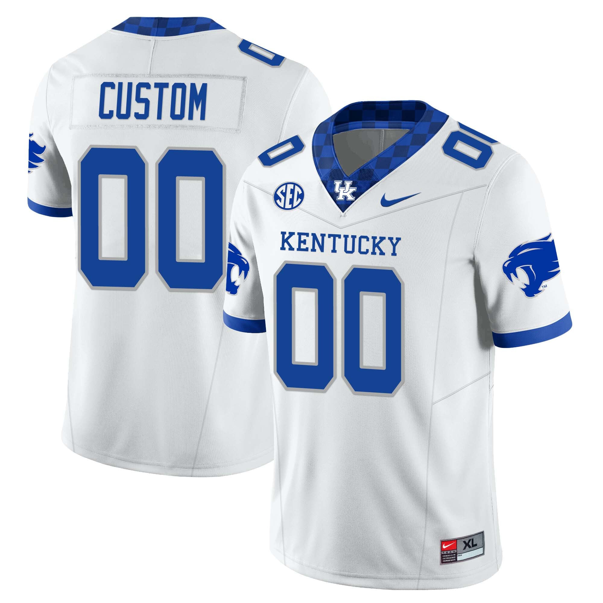 Men's Kentucky Wildcats Football Limited Custom Jersey â Wildcats Logo