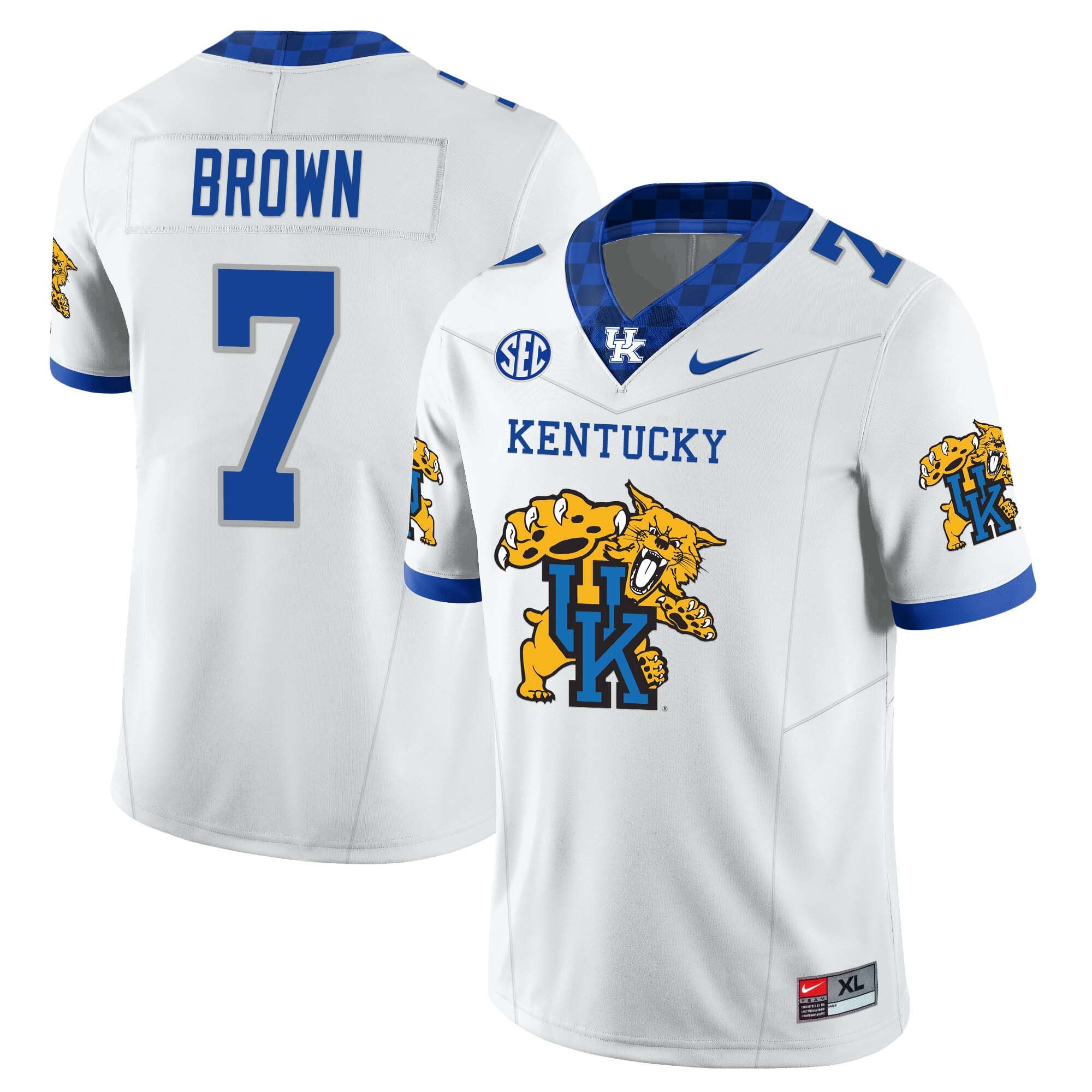 Menâs Kentucky Wildcats Football Limited Uniform â Wildcats Logo